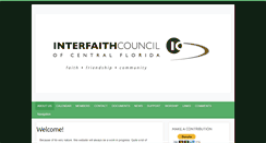 Desktop Screenshot of interfaithfl.org